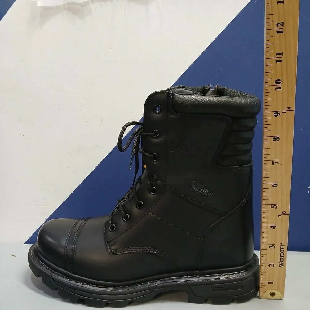 Thorogood Gen-Flex 2 Tactical Jump Combat Boots Mens US 9M Black Leather Lace Up